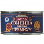 Свинина ОМКК премиум тушеная, 325г Свинина ОМКК премиум тушеная, 325г