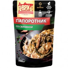 Папоротник ВРК с мясом свинины, 250г в магазинах Перекресток