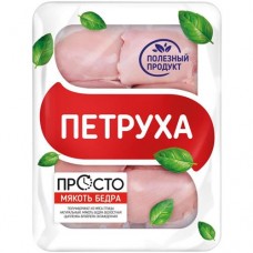 Мякоть бедра цыплёнка-бройлера Петруха без кости охлаждённое, 750г в магазинах Перекресток
