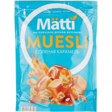 Мюсли Matti Солёная Карамель, 250г в магазинах Перекресток
