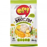 Мюсли Ого! Фруктовый Микс, 350г
