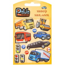 Наклейки Patula Машины мягкие в магазинах Перекресток