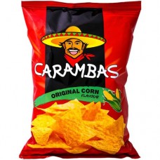 Чипсы кукурузные Carambas Original, 150г в магазинах Перекресток
