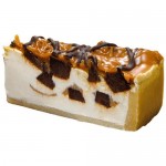 Торт Чизкейк с брауни и карамелью, 140г