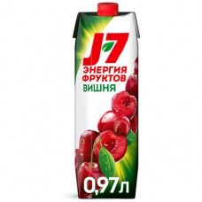 Нектар J7 Вишневый, 970мл в магазинах Перекресток