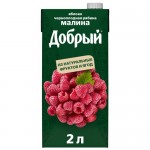 Нектар Добрый яблоко-черноплодная рябина-малина для детского питания, 2л