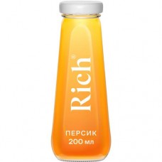 Нектар Rich персиковый, 200мл в магазинах Перекресток