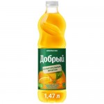 Нектар Добрый апельсиновый, 1.47л