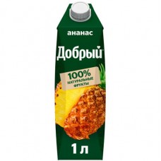 Нектар Добрый ананасовый, 1л в магазинах Перекресток
