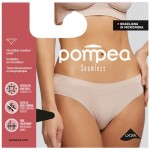 Трусы Pompea Brasiliana Seamless черные, размер S-M