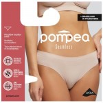Трусы Pompea Seamless Brasiliana basic бежевые, размер S-M