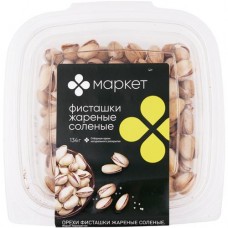 Фисташки солёные жареные неочищенные Маркет, 134г в магазинах Перекресток