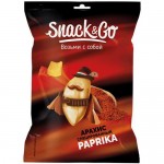 Арахис Snack&Go со вкусом паприка жареный, 50г