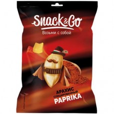 Арахис Snack&Go со вкусом паприка жареный, 50г в магазинах Перекресток