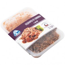 Поджарка Домашний очаг из свинины с гречей, 250г в магазинах Перекресток