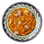 Плов с курицей Шеф Перекрёсток, 250г