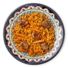 Плов со свининой Шеф Перекрёсток, 250г в магазинах Перекресток