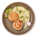 Котлета из индейки с картофельным пюре Шеф Перекрёсток, 300г