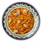 Плов с курицей Шеф Перекрёсток, 450г