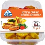 Котлеты Домашний очаг куриные с картофелем, 310г