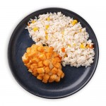 Котлета Пожарская с рисом отварным мозаика Шеф Перекрёсток, 280г