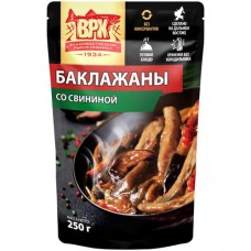Баклажаны ВРК с мясом свинины, 250г в магазинах Перекресток