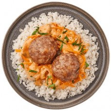 Ёжики мясные с рисом Шеф Перекрёсток, 280г в магазинах Перекресток