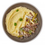 Печень говяжья по-строгановски Шеф Перекрёсток, 300г