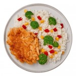 Шницель по-министерски с рисом и овощами Шеф Перекрёсток, 300г