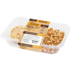 Бифштекс Кулинариум с томатами и гречкой, 200г в магазинах Перекресток