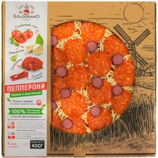 Пицца Solegrano Пепперони, 400г в магазинах Перекресток