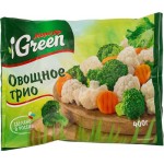 Смесь овощная Морозко Green Овощное трио быстрозамороженная, 400г
