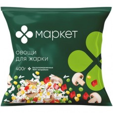 Смесь овощная Овощи для жарки быстрозамороженная Маркет Перекрёсток, 400г в магазинах Перекресток