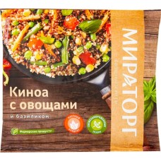 Смесь овощная Vитамин Киноа с овощами и базиликом быстрозамороженная, 400г в магазинах Перекресток
