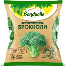 Брокколи Bonduelle отборная свежезамороженная, 400г в магазинах Перекресток