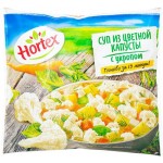 Смесь овощная Hortex Суп из цветной капусты с укропом замороженная, 400г