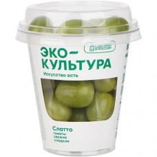 Томаты Эко-Культура черри зеленые сливовидные, 200г в магазинах Перекресток