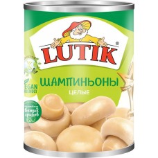 Шампиньоны Lutik целые, 400г в магазинах Перекресток