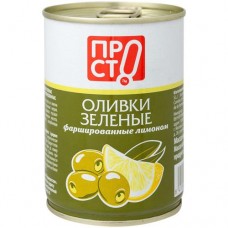 Оливки с лимоном зелёные Пр!ст, 280г в магазинах Перекресток