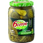 Огурцы 6 соток Домашние маринованные, 680г