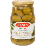 Оливки Iposea Bella di Cerignola с косточкой, 310г Оливки Iposea Bella di Cerignola с косточкой, 310г