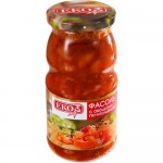 Фасоль Eko с овощами по-итальянски, 510г