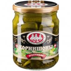 Корнишоны Скатерть-Самобранка маринованные, 480г в магазинах Перекресток