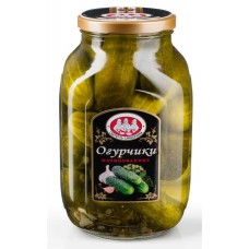 Огурцы Скатерть-Самобранка целые маринованные, 3кг в магазинах Перекресток