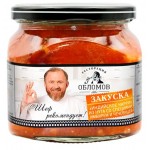 Закуска Ресторация Обломов Индийское карри из нута со специями имбирём и чечевицей, 450г