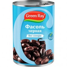 Фасоль чёрная Green Ray, 400г в магазинах Перекресток