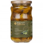 Перец халапеньо зеленый резаный маринованный Market Collection, 340г