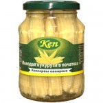 Кукуруза KEN молодая в початках, 340г