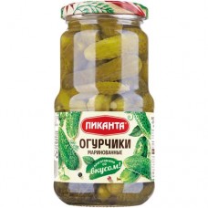 Огурчики Пиканта маринованные, 460г в магазинах Перекресток