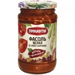 Фасоль Пиканта белая в соусе барбекю, 390г